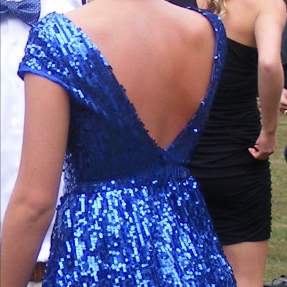 Blue Sparkle Dress